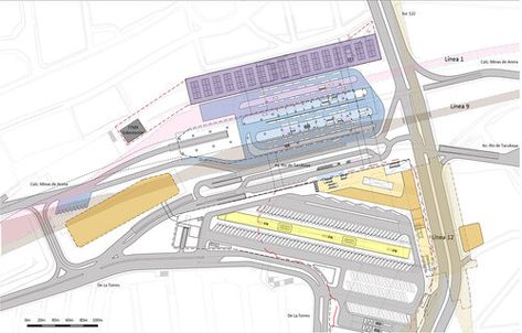 Observatorio CETRAM in Mexico City — OTC Planning and Design Transport Terminal, Transport Hub, Urban Design Graphics, Bus Terminal, The Hub, Design Graphics, Public Transport, Mexico City, Urban Design