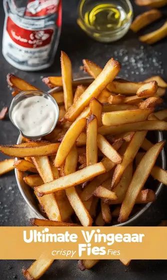 The Ultimate Vinegar Trick: Unlocking the Secret to Perfect Crispy Fries Best French Fries, Crispy Oven Fries, Crispy Fries, French Fried Potatoes, Meal Planning Menus, French Fries Recipe, Lemon Cookies Recipes, Veggie Fries, Homemade French Fries