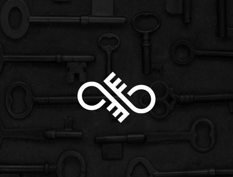 Key Logo Design Ideas, Key Logo Design, Ancient Key, St Logo, Key Logo, Key Tattoos, S Logo Design, Lock Logo, Trendy Logos