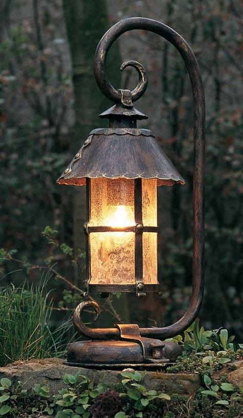 Interior Unique, Lantern Lamp, Diy Lamp, Candle Lanterns, Exterior Lighting, Street Light, Cheap Home Decor, Garden Lighting, Lantern Lights