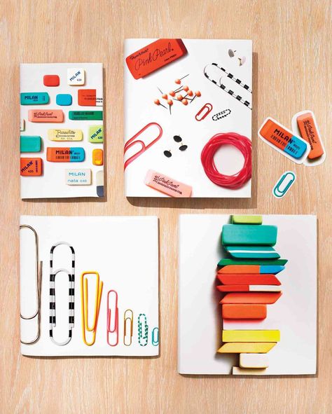 All you need is a sheet of paper, folding skills, and a little creativity. #crafts #diyideas #easycrafts #marthastewart #hobby #tutorials Make A Book Cover, Envelope Book, Plastic Business Cards, Make A Book, Back To School Organization, Book Cover Diy, College Organization, Back To School Crafts, Classroom Crafts