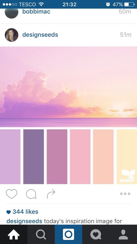 Purple And Peach Bedroom, Pink Peach Lavender Color Palette, Peach And Lavender Bedroom, Pink Nursery Colors, Peach Living Rooms, Yellow Girls Bedroom, Lavender Color Scheme, Lilac Walls, Paint Color Pallets