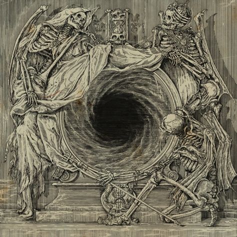 Art Macabre, 동화 삽화, Macabre Art, 다크 판타지, Occult Art, Medieval Art, Memento Mori, Black Hole, Skull Art