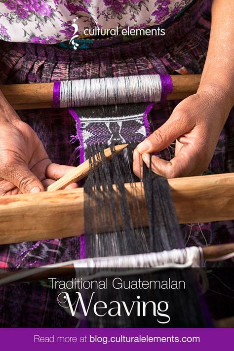 Traditional Guatemalan Weaving: Travel to Guatemala’s markets and you might catch a glimpse of their exquisite textiles, which boast beautiful patterns in bold colors. But did you know? Weaving is not just a signature Guatemalan handicraft, it’s a tradition that spans generations and goes back thousands of years! Guatemalan Weaving, Guatemalan Textiles, Diy Weaving, Ancient Art, Needle And Thread, Back Strap, Beautiful Patterns, Guatemala, Bold Colors