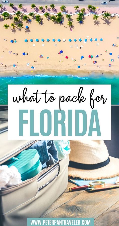 What to Pack for Florida Travel To Florida Packing Lists, What To Pack For A Week Trip To Florida, Destin Florida Packing List, Florida Beach Packing List, What To Bring To Florida Packing Lists, Florida Packing List Carry On Bag, What To Pack For A Week In Florida, Things To Pack For Florida, Pack For Florida Vacation In Winter