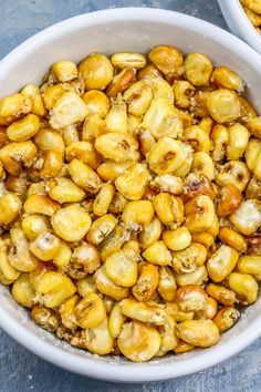 Easy Homemade Corn Nuts Baked or Fried Snack Recipe Homemade Corn Nuts, Corn Nuts Recipe, Food Ball, Corn Nut, How To Make Corn, Corn Snacks, Healthy Nuts, Nut Recipes, Crunchy Snack