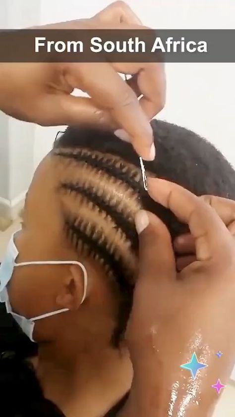 Needle thread style. [Video] | Hair twist styles, Natural hair braids, Natural hair twists Part Wigs, Hairstyles Styles, Braided Prom Hair, African Hair Braiding Styles, Beautiful Hairstyle, Hair Upstyles, Afrikaanse Mode, Braided Cornrow Hairstyles, Natural Hair Twists