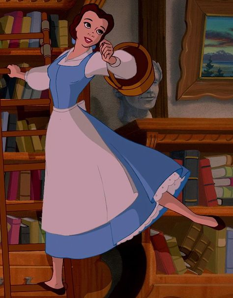 Fera Disney, Belle Blue Dress, Belle Dresses, Favorite Friend, Animation Disney, Disney Belle, Belle Beauty And The Beast, Film Disney, Belle Beauty