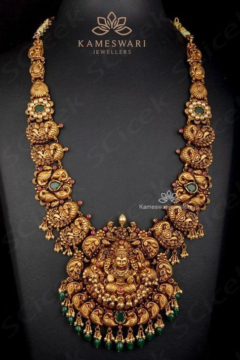 Jewelry Elegance Redefined: Discovering Unique Aesthetic Trends Bridal Antique Jewellery Sets, Antique Bridal Jewelry Set, Antique Gold Necklace Indian Bridal Jewelry, Onam Theme, Latest Gold Jewellery Designs, Kasula Haram, Temple Jewellery Set, Lakshmi Haram, Nakshi Jewellery