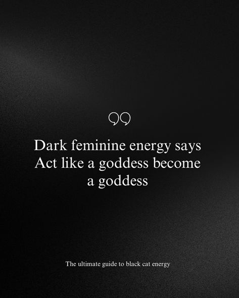 Goddess’s embrace your intuition and unlock your power. #darkfeminineenergy #feminineenergy Goddess Vibes Quotes, Priestess Aesthetic, Powerful Goddess, Dark Feminine Energy, Goddess Style, Warrior Goddess, Goddess Aesthetic, Vibe Quote, Dark Arts