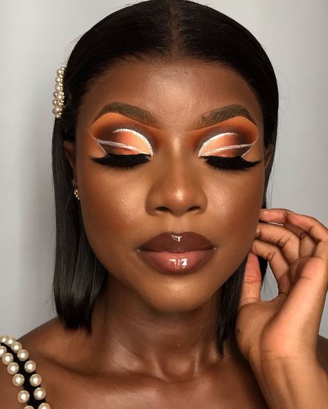 Makeup Artistique, Black Queen Makeup, Fire Makeup, Goddess Makeup, Gold Makeup Looks, Face Beat Makeup, Birthday Makeup Looks, Birthday Makeup, Cute Eye Makeup