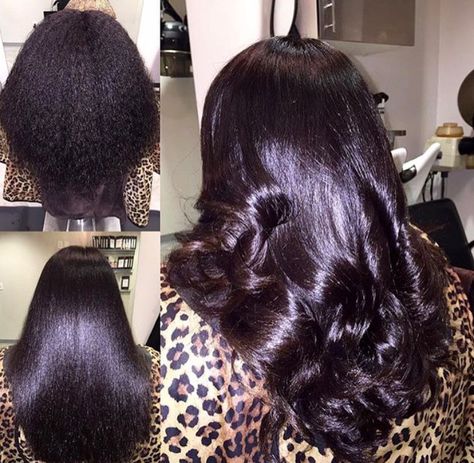 Houston Hairstylist Black, Natural Hair Blowout, Pressed Natural Hair, Silk Press Natural Hair, Blowout Hair, Long Natural Hair, Beautiful Natural Hair, Hair Curlers, Natural Hair Beauty