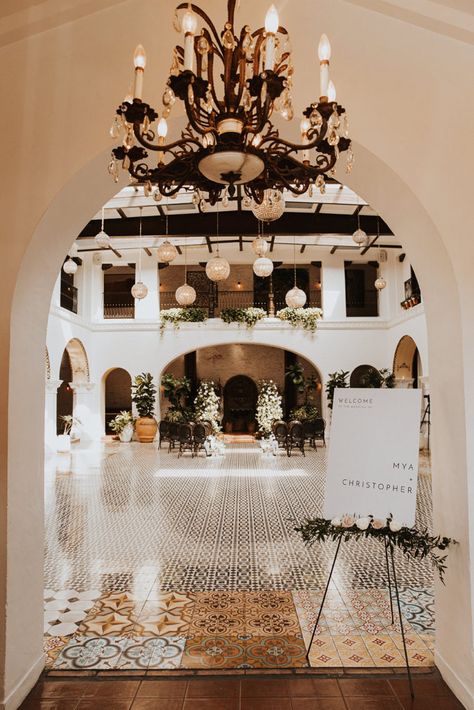 The Ebell of Long Beach Wedding - Kindred Weddings and Events Bell Long Beach, Long Beach Wedding Venues, Ebell Long Beach Wedding, Malibu Wedding Venues, Malibu Beach Wedding, Ebell Long Beach, Vintage Wedding Venues, Venue Design, Floral Garden Party