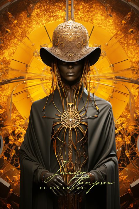 Futuristic woman in dark grey robe with an ornate chest plate, wearing a hat that covers her eyes, highlighting her jaw and lips. Afrofuturism Aesthetic, Arcane Symbols, Futuristic Woman, Concert Crowd, Chest Plate, Futuristic Aesthetic, Futuristic Fashion, Artistic Photography, Sci Fi Art