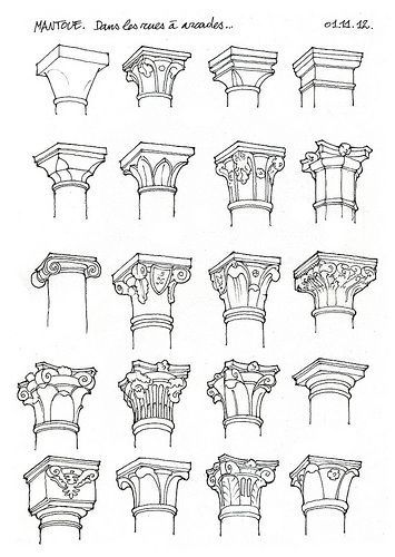 Arcitature Building Art, Art School Portfolio, Sketchbook Idea, معرض فني, Building Details, Architecture Drawing Sketchbooks, Drawing Architecture, Istoria Artei, Architecture Drawing Plan