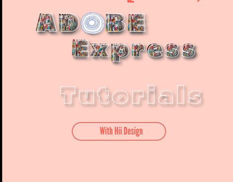 Manageable Adobe Express Tutorials Adobe Express Tutorial, Makerspace Ideas, Adobe Express, Graphic Design Tips, Design Tips, Freelancing Jobs, Graphic Design Illustration, Design Illustration, Illustration Design