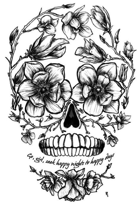 Day Of The Dead Skull Tattoo, Skull Art Drawing, Sugar Skull Tattoos, Creation Art, Tattoos Skull, Sugar Skull Art, Skull Artwork, Skull Tattoos, Sugar Skulls