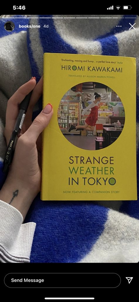 Strange Weather In Tokyo, Strange Weather, Playlist Names, Playlist Names Ideas, Recommended Books, Names Ideas, Book Recs, Recommended Books To Read, Perfect Love