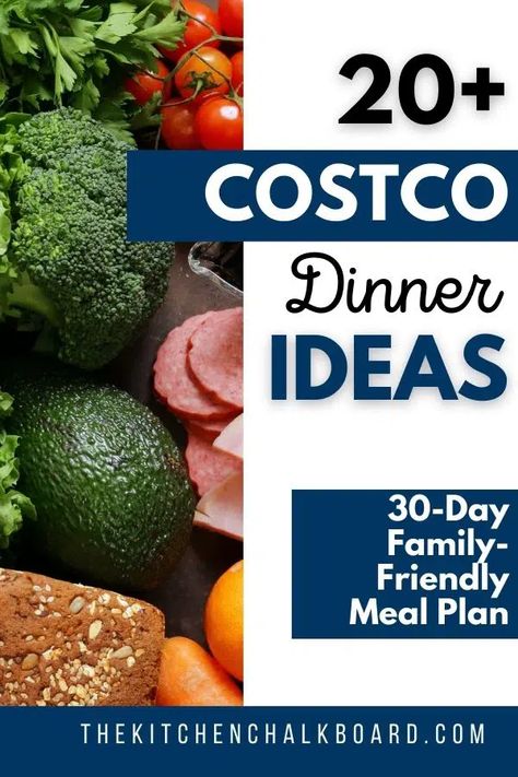 Costco Monthly Meal Plan, Costco Meal Plan Families, Costco Meal Planning, Sams Club Meal Plan Families, Costco Meal Prep Shopping Lists, Costco Dinner Ideas Meal Planning, Costco Meals Dinners, Best Costco Meals, Costco Recipes Dinners