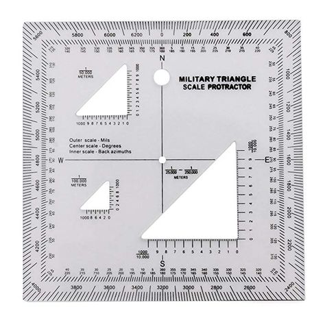 Amazon.com: Military UTM/MGRS Coordinate Scale – Map Reading and Land Navigation – Topographical Map Scale, Protractor and Grid Coordinate Reader – Pairs with Compass and Pace Counter Beads by Golden Eye Tactical: Home Improvement Columbus Map, Compass Navigation, Coordinate Grid, Topographical Map, Survival Knots, Measuring Angles, Navigation Map, Scale Map, Map Reading