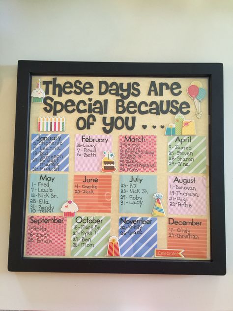 Birthday Calendar Office, Staff Room Decor Ideas, Office Bulletin Boards Ideas, Events Board Ideas, Office Employee Wall, Employee Birthday Ideas Offices, Birthday Board For Workplace, Office Birthday Bulletin Board Ideas, Thank You Board For Work