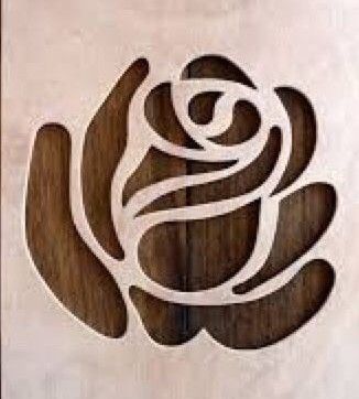 Drátěná Socha, Rose Stencil, Scroll Saw Ideas, Scroll Saw Patterns Free, Scroll Saw Projects, Stencil Printing, Drawing Template, Flower Stencil, Rose Drawing