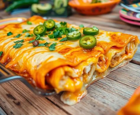 Costco Chicken Bake, Cheeseburger Tater Tot Casserole, Costco Chicken, Cheesy Chicken Enchiladas, Cheesy Chicken, Ultimate Comfort Food, Chicken Enchiladas, Mexican Dishes, Dessert For Dinner