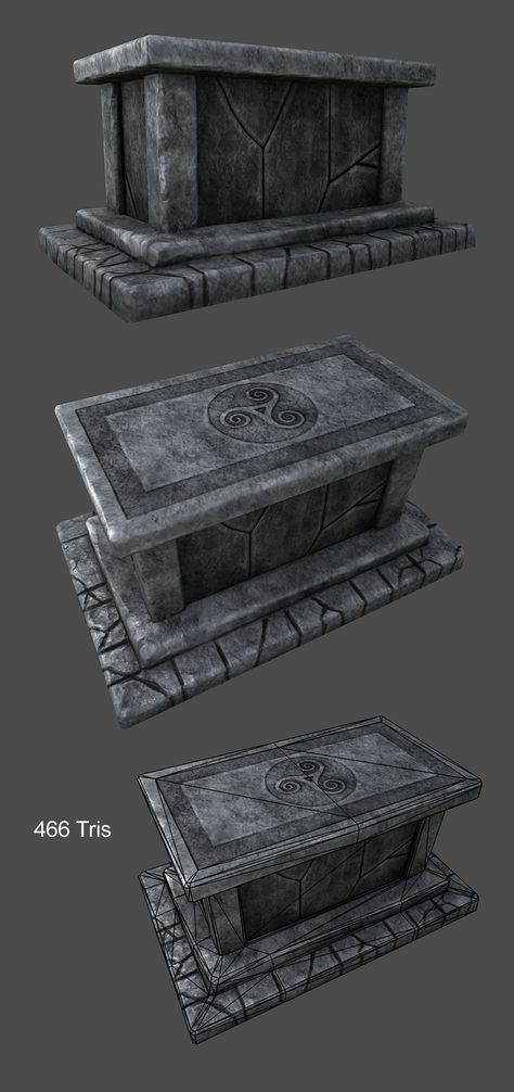 Cryengine Celtic Altar/Tomb scene - Polycount Forum Stone Altar Fantasy Art, Tomb Drawing, Celtic Altar, Tomb Design, Halloween Altar, Ancient Altar, Dragon Lair, Stone Altar, Mayan Temple