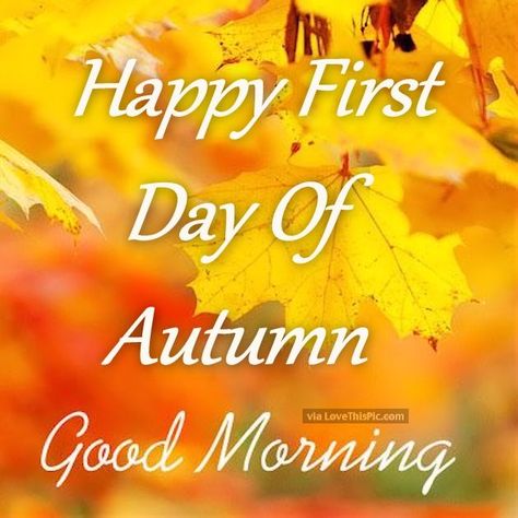 Happy First Day Of Autumn Good Morning autumn fall good morning autumn quotes… Fall Fb Cover Photos Quotes, Autumn Good Morning, 1st Day Of Autumn, Autumnal Equinox Celebration, New Month Greetings, Fb Cover Photos Quotes, Happy First Day Of Autumn, Autumn Pictures, First Day Of Autumn