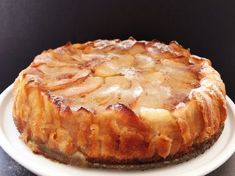 Normandy Recipes, Norwegian Apple Cake Recipe, Normandy Vegetables, Best French Apple Cake Recipe, Milk Street French Apple Cake, French Apple Cake With Almonds, Normandy Apple Tart, French Desserts Easy, French Apple Cake