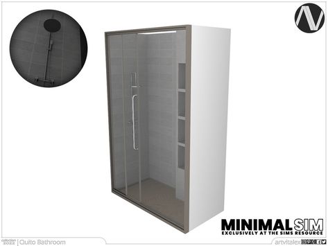 Resource Furniture, Sims Free Play, Bathroom Tub Shower, Shower Rack, The Sims 4 Packs, Industrial Floor Lamps, Tumblr Sims 4, Industrial Flooring, Los Sims