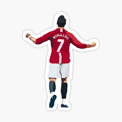 Soccer Stickers | Redbubble Cristiano Ronaldo Manchester United, Cristiano Ronaldo Manchester, Manchester United Legends, Ronaldo Cristiano, Cute Laptop Stickers, Football Stickers, Boys Sticker, Cristiano Ronaldo Cr7, كريستيانو رونالدو