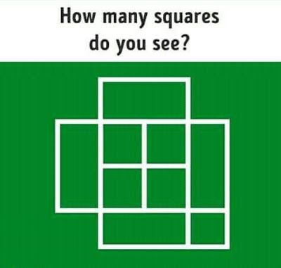 How Many Squares Do You See? - with Answer WhatsApp Puzzle with Answer Square Puzzle #puzzle #puzzles #squarepuzzle Math Riddles Brain Teasers, Funny Math Quotes, Puzzles With Answers, Math Quizzes, Math Logic Puzzles, Brain Teasers Riddles, Brain Teasers With Answers, Maths Day, Math Quotes