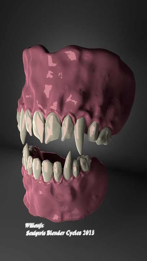 Monster gums & teeth Teeth Monster, Monster Teeth, Creature Ideas, Villain Character, Zbrush, Design Model, Dark Art, Gum, Face Mask