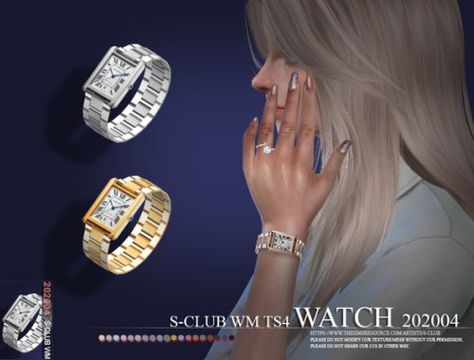 Watches Downloads - The Sims 4 Catalog Play Sims 4, Sims 4 Children, Play Sims, New Mods, Sims 4 Dresses, Sims4 Clothes, Sims 4 Update, Sims 4 Cc Packs, Sims 4 Cas