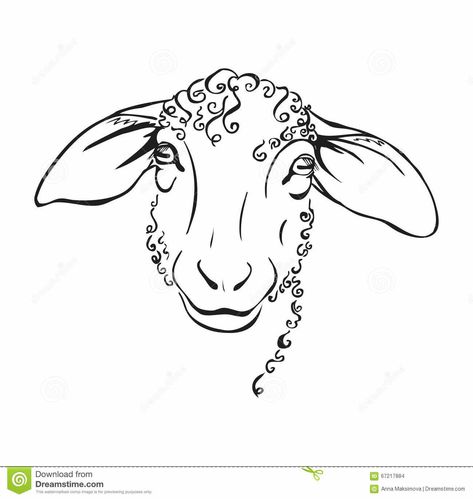 Sheep Black And White, Sheep Outline, Sheep Logo, Illustration Tumblr, Sheep Tattoo, Sheep Drawing, Sheep Face, Sheep Illustration, Worship Flags