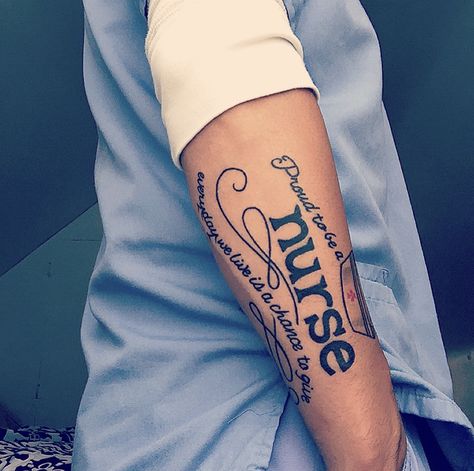 Nurse tattoo Registered Nurse Tattoo, Medical Tattoo Nurse, Caduceus Tattoo, Arm Sleeve Tattoos For Women, Nurse Tattoo, Medical Tattoo, Arm Sleeve Tattoos, Tattoo Videos, Arm Tattoos For Women