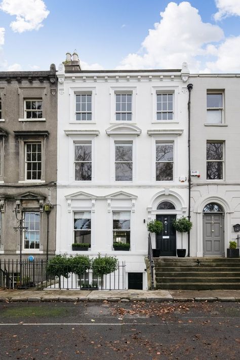 Monkstown Dublin, Dublin Townhouse, Soviet Uniform, Dublin House, Dublin Street, Town Houses, Row Houses, Garden Levels, Standing Bath