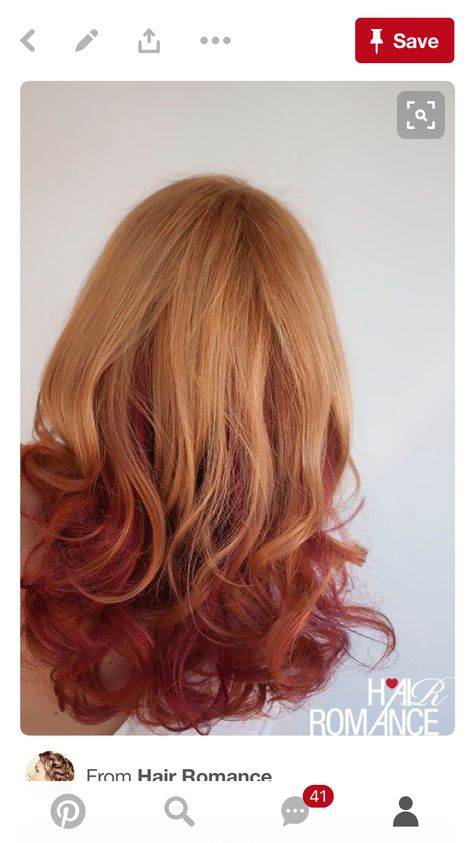 Ginger Hair With Red Peekaboo, Silly Hairstyles, Dark Hair Ideas, Redhead Hair Color, Auburn Hair Color Ideas, Auburn Hair Color, Bang Hair, Peekaboo Hair Colors, Underlights Hair