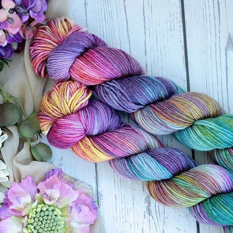 Last chance! Today is the last day for the Stained Glass Collection pre-order. Grab them now & make your 2019 a lovely & colorful year Hand Dyed Yarn Inspiration, Knitting Quilt, Ladies Cardigan Knitting Patterns, Yarn Inspiration, Dye Colors, Yarn Thread, Yarn Stash, Weaving Projects, Dyed Yarn