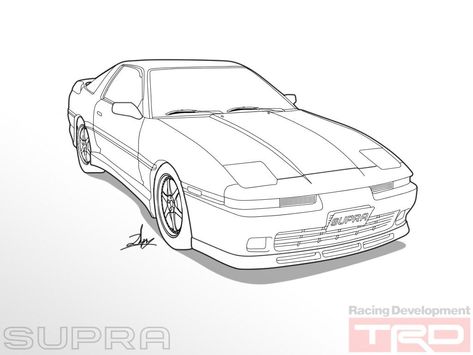 ||Amazing Cars|| ||Car Zone|| Toyota Drawing, Mk3 Supra, Shrinky Dink Art, Supra Mk3, Toyota Supra Mk3, Most Luxurious Car, Cars Design, Valentine Photography, Car Sketch