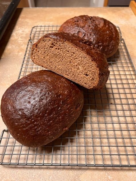 Pumpernickel Bread How To Make Pumpernickel Bread, Easy Pumpernickel Bread Recipe, Pumpernickel Bread Recipe Machine, Homemade Pumpernickel Bread, Pumpernickel Bread Recipe, Pumpernickel Bread, Ginger Bread Cookies Recipe, Mini Loaf, Kosher Recipes