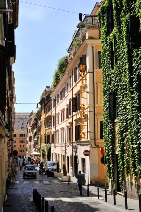 Stay in one of Rome’s oldest, most colorful neighborhoods and venture out from there. Where To Stay In Rome, Rome Tourist, Rome Streets, Visiting The Vatican, Neighborhood Guide, Trevi Fountain, Italy Travel Guide, Outdoor Market, Rome Travel