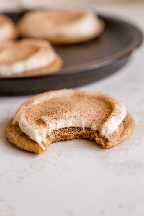 Churro Cookies Cheesecake Churro Cookies, Cheesecake Stuffed Churro Cookies, Churro Desserts, Churro Dessert, Churro Cookies, Cinnamon Desserts, Brown Butter Cookies, Swirl Brownies, Carrot Cake Cookies