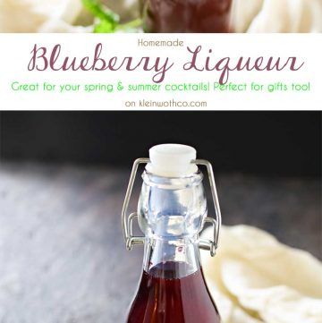 Making homemade liqueurs like this Homemade Blueberry Liqueur is a simple & easy process. The final result is a smooth, mellow flavor that's delicious & far less expensive than the store version. Plus it makes a fabulous gift! Salted Caramel Moonshine, Caramel Moonshine, Blueberry Liquor, Flavored Moonshine Recipes, Moonshine Drink Recipes, Amaretto Recipe, Homemade Moonshine, Homemade Gifts For Friends, Infused Liquors