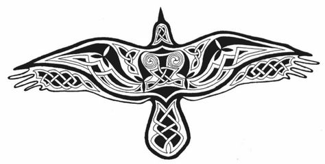 Guide to Magical Paths : Celtic Animal Symbolism and meaning Celtic Raven Tattoo, Pentacle Tattoo, Celtic Bird, Bird Meaning, Raven Tattoos, Crow Tattoo Design, Celtic Animals, Celtic Zodiac, Celtic Raven