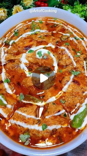 Art of Cooking on Instagram: "Mughlai Chicken Gravy Recipe😋🔥Subscribe "Art of Cooking" YouTube Channel For More Yummy Recipes Channel Link In Bio😊
.
.
.
#chickencurry #chickenrecipes #mughlaichicken
#ArtofCooking #artofcookingrecipes #viralreels #reelsinstagram #reelsfeelit #reelsvideo #reels #foodblogger #viral #trendingreels #foryou" Mughlai Chicken, Chicken Gravy Recipe, Chicken Gravy, Food Channel, Gravy Recipes, Cooking Art, Curry Chicken, Gravy, Food Blogger