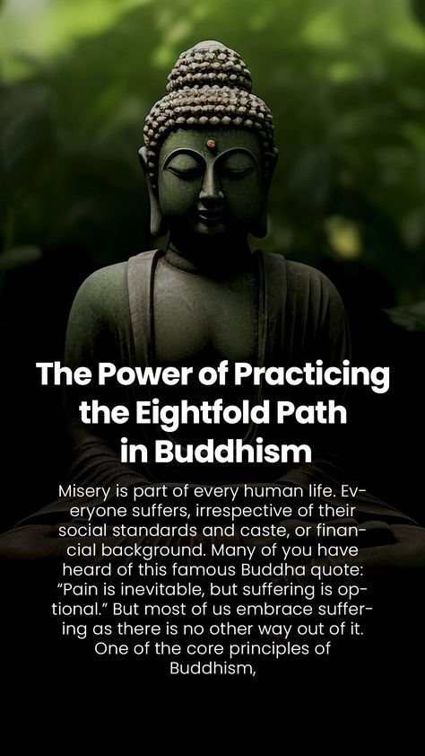 Let’s explore each path in detail to understand the significance of eightfold path in Buddhism. Buddhist Sayings, Famous Buddha Quotes, Noble Eightfold Path, Buffet Quotes, Buddhism For Beginners, Buddhism Beliefs, Eightfold Path, Life Principles, Buddhist Beliefs