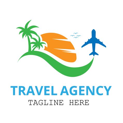 Travel Tour Logo Design, Logo For Travel, Travel And Tours Logo, Travel Agencies, Promotional Materials, Branding Marketing, Vector Logo Design, Travel Tours, Fresh Design