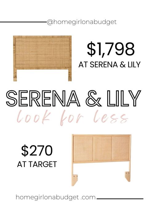 Serena and Lily dupe, look for less, coastal modern home decor, rattan headboard, cane headboard, coastal modern bedroom, coastal modern headboard, king size headboard, queen size headboard, coastal bedroom, coastal decor Coastal Bedroom Headboard, Coastal King Headboard, Coastal Upholstered Headboard, Serena Lily Bedroom, Bedroom Coastal Modern, Coastal Headboard Ideas, Cane Headboard Bedroom, Rattan Headboard Bedroom Ideas, Coastal Headboards